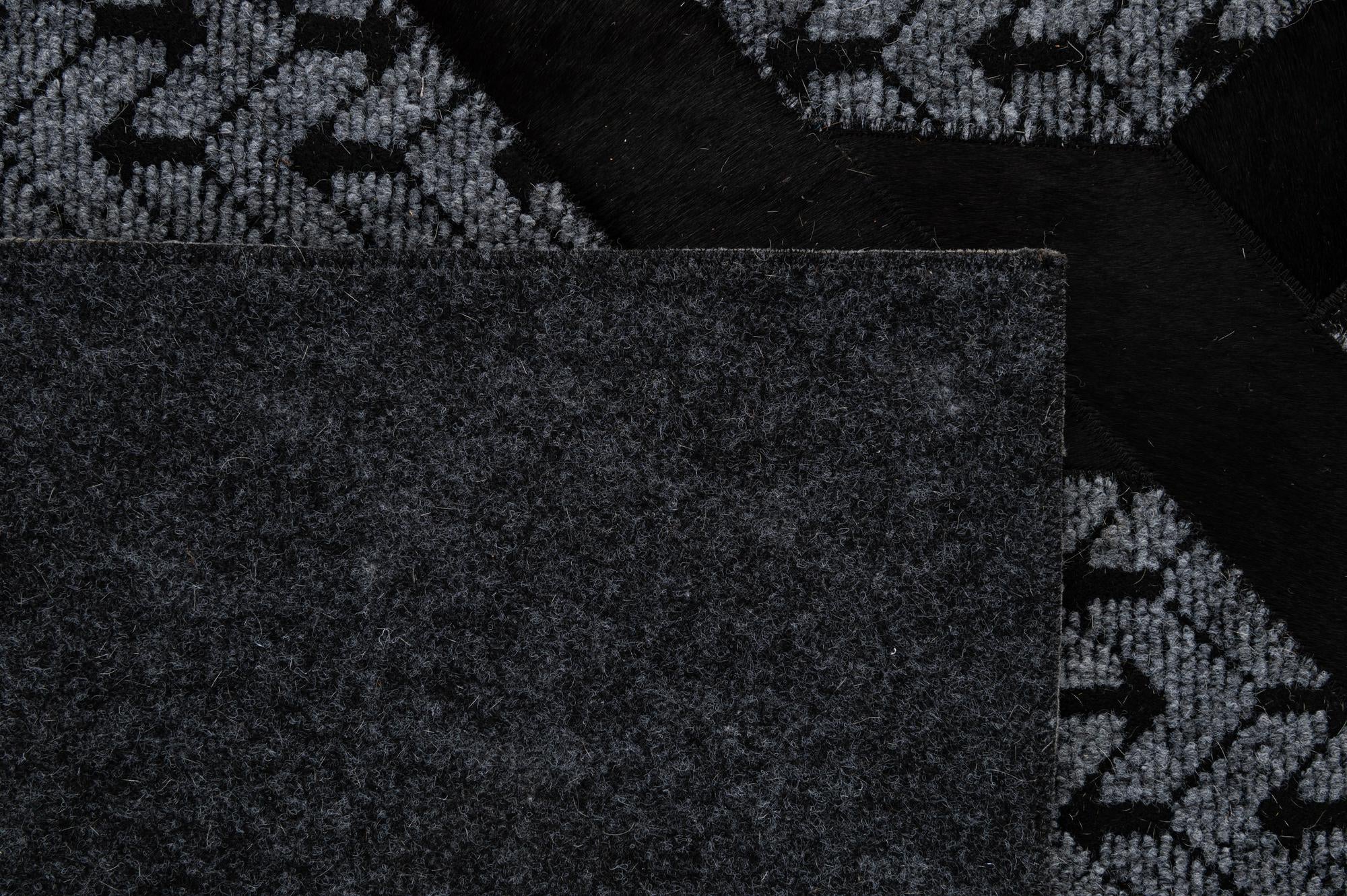 5' 4 x 7' 11 Cowhide - Patchwork Rug