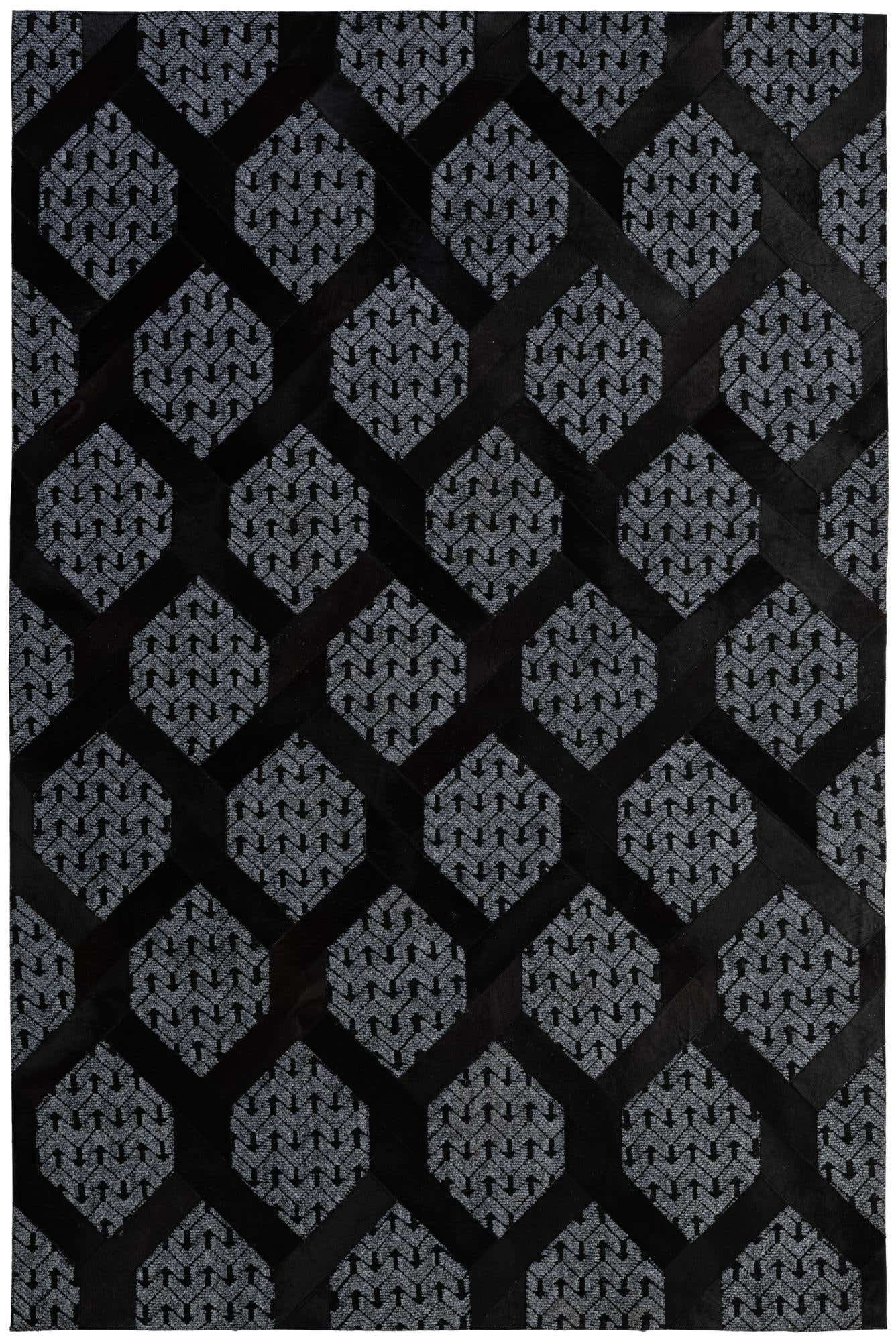 5' 4 x 7' 11 Cowhide - Patchwork Rug
