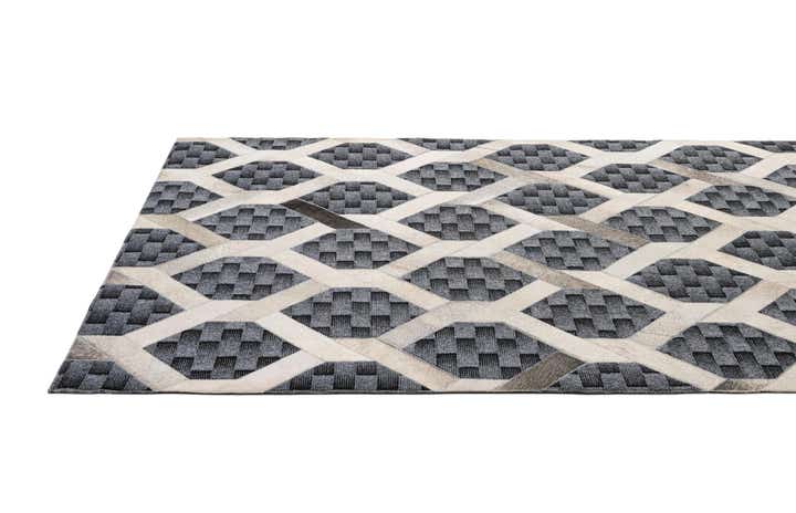 5' 4 x 7' 10 Cowhide - Patchwork Rug