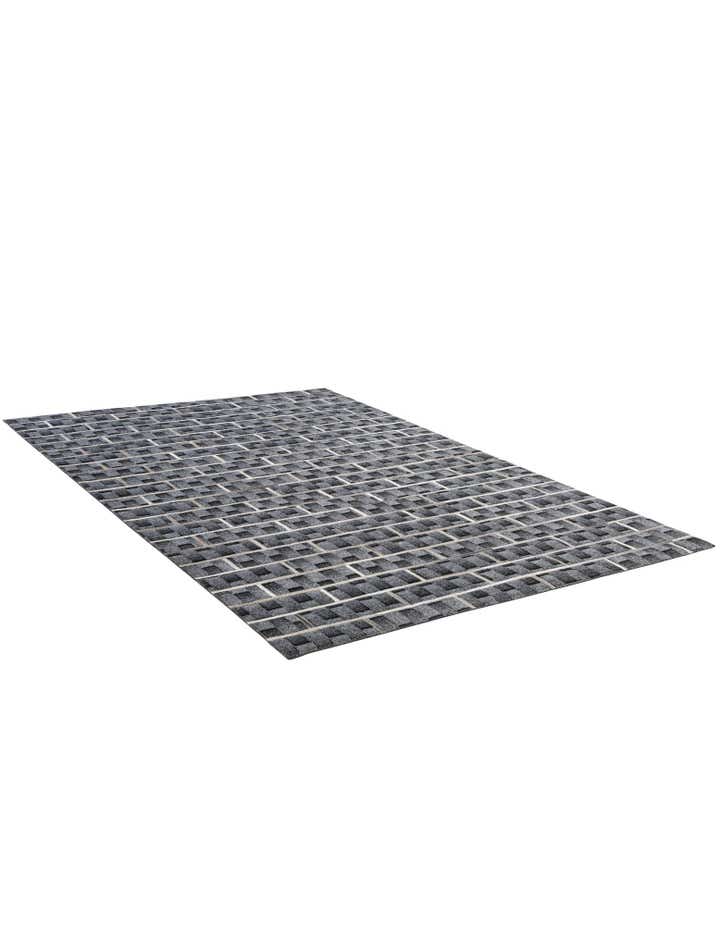 5' 1 x 7' 9 Cowhide - Patchwork Rug