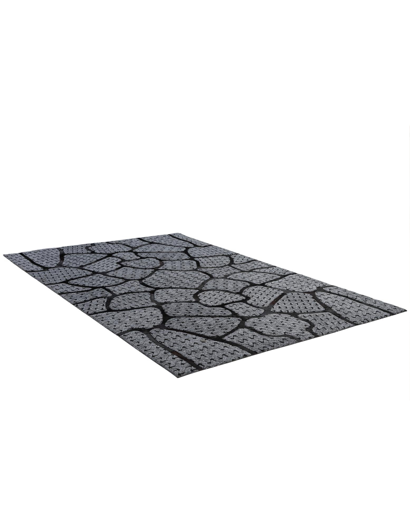 5' 2 x 8' 1 Cowhide - Patchwork Rug