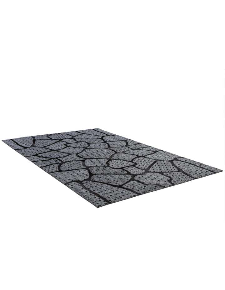 5' 2 x 8' 1 Cowhide - Patchwork Rug