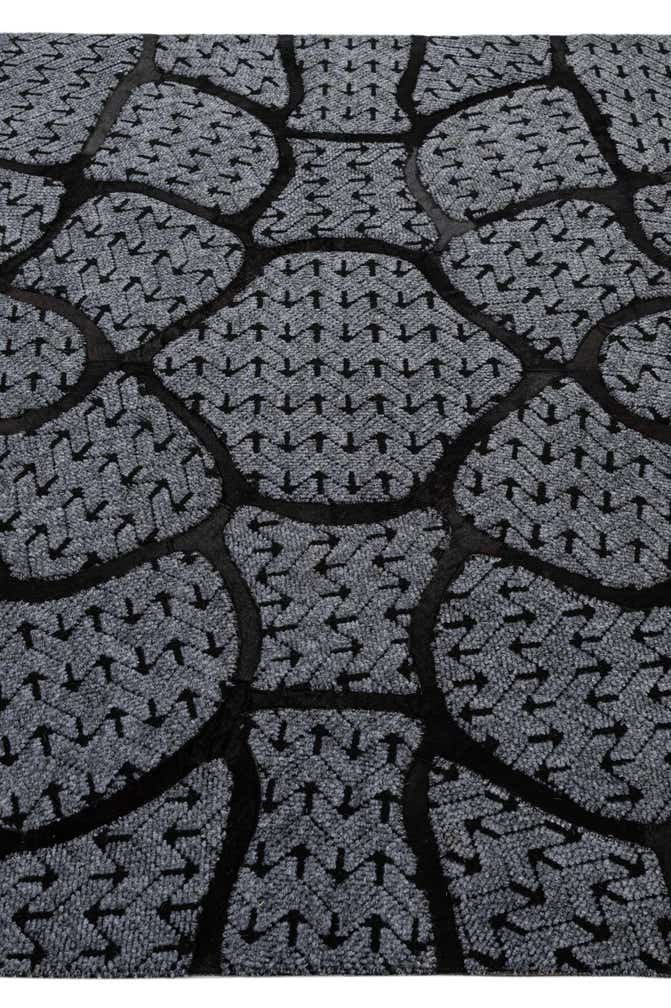 5' 2 x 8' 1 Cowhide - Patchwork Rug