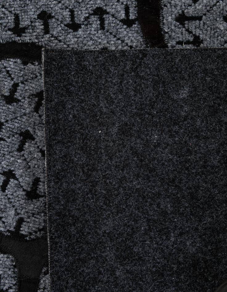 Detail image of 5' 2 x 8' 1 Cowhide - Patchwork Rug