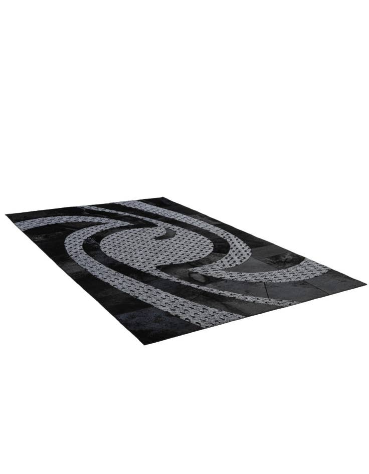 Detail image of 5' x 8' Cowhide - Patchwork Rug