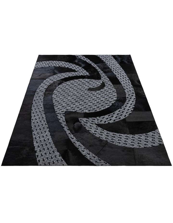 5' x 8' Cowhide - Patchwork Rug