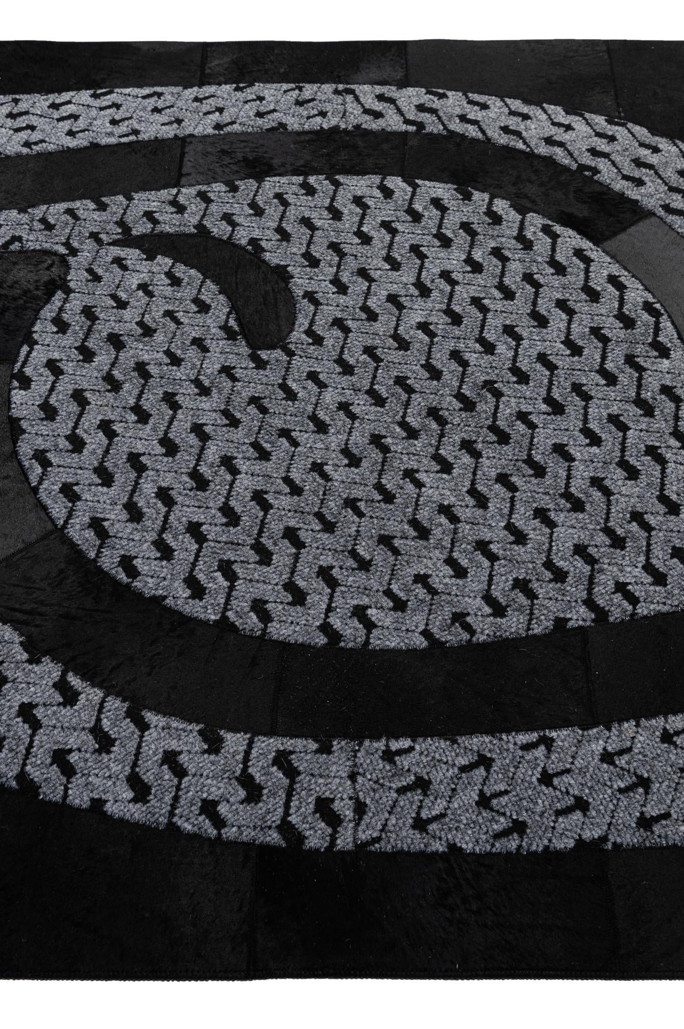 5' x 8' Cowhide - Patchwork Rug