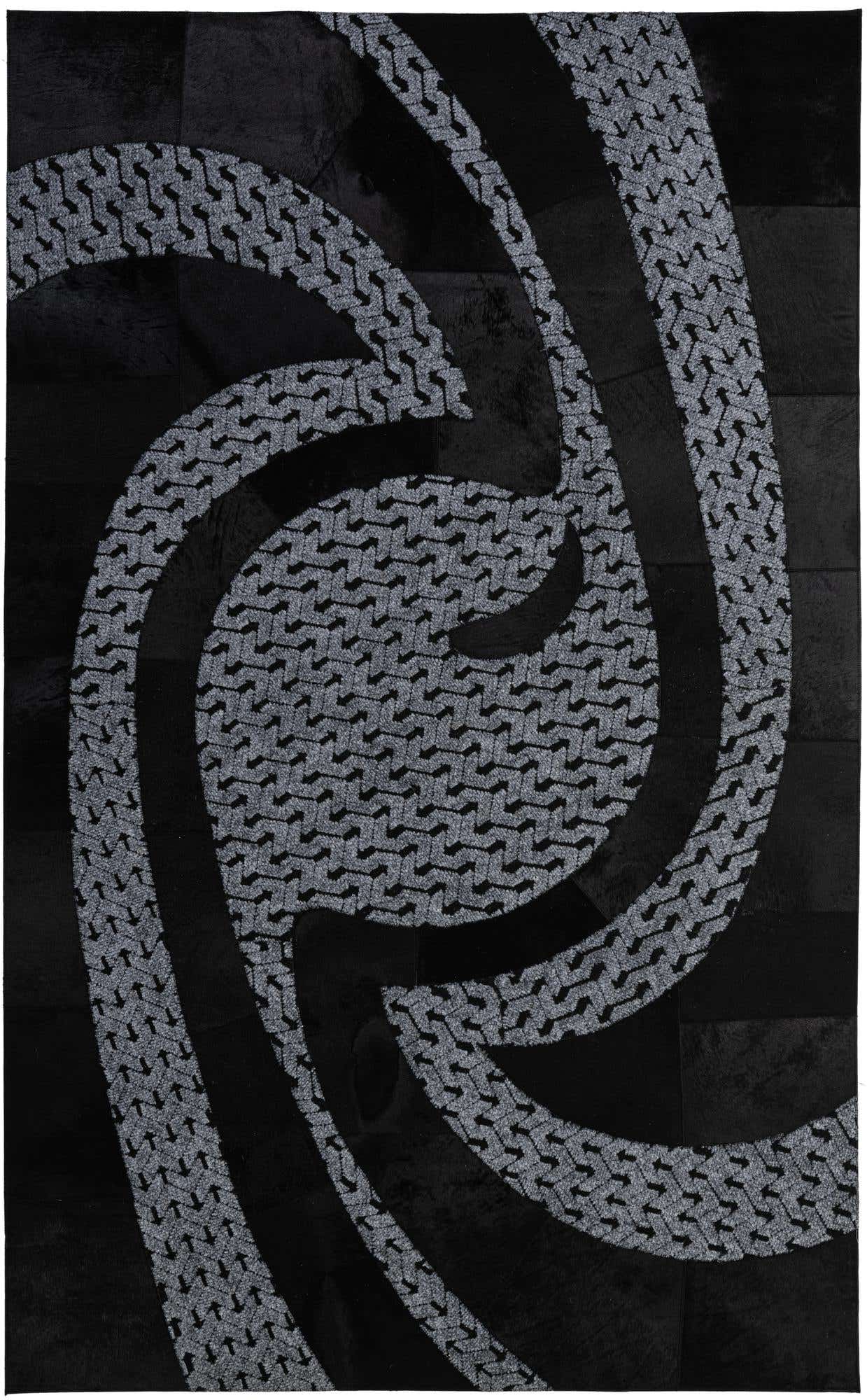 5' x 8' Cowhide - Patchwork Rug