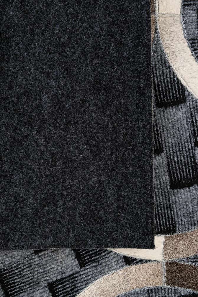 4' 11 x 8' Cowhide - Patchwork Rug