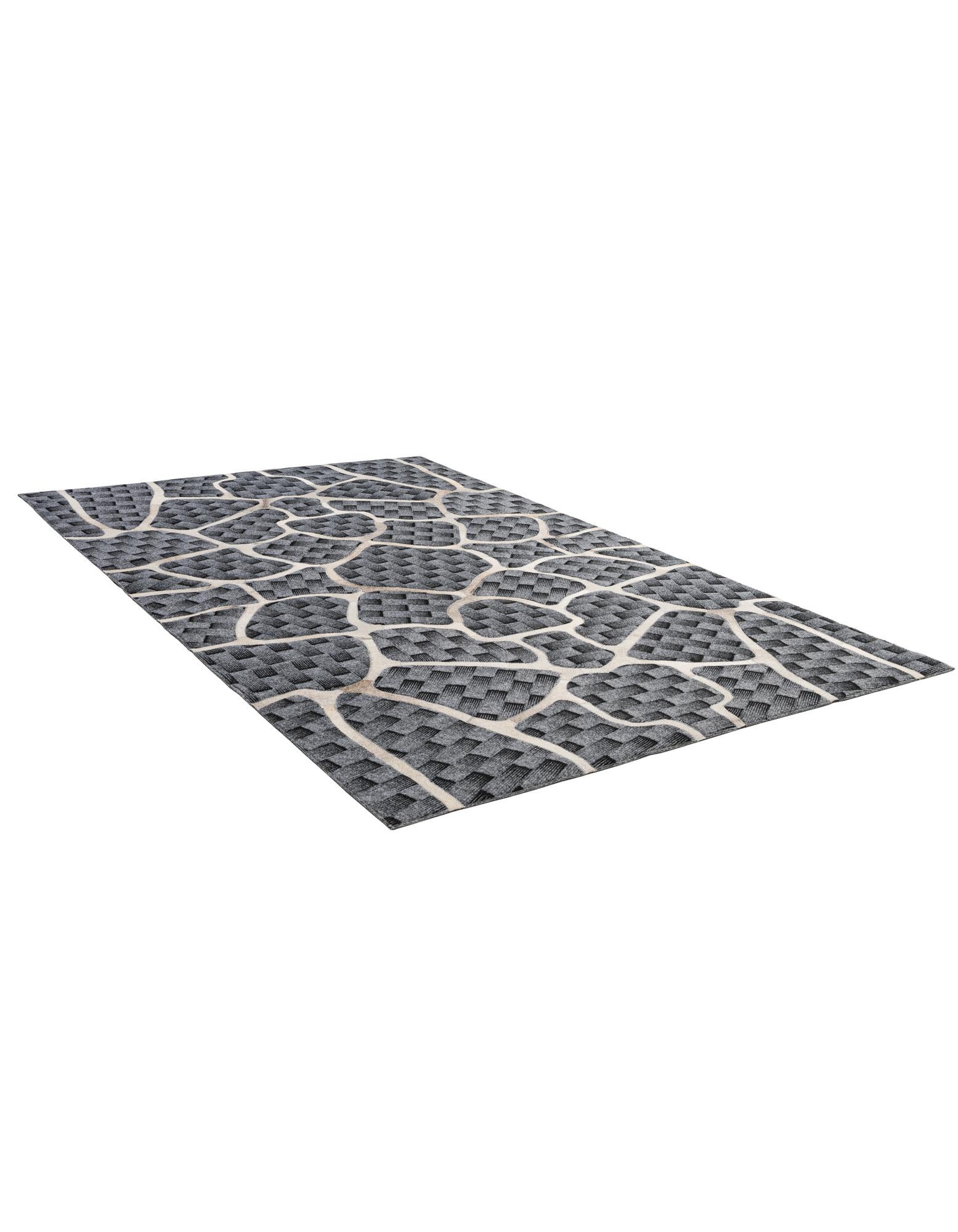 5' 2 x 8' Cowhide - Patchwork Rug