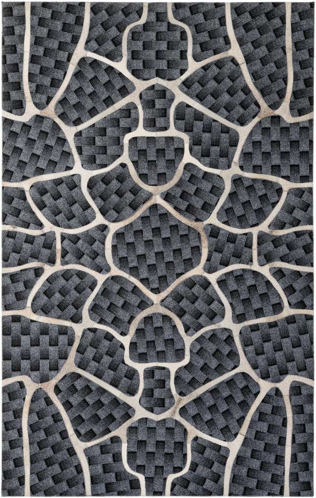5' 2 x 8' Cowhide - Patchwork Rug