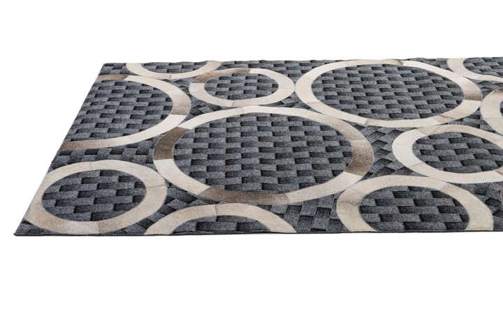 5' 1 x 7' 11 Cowhide - Patchwork Rug