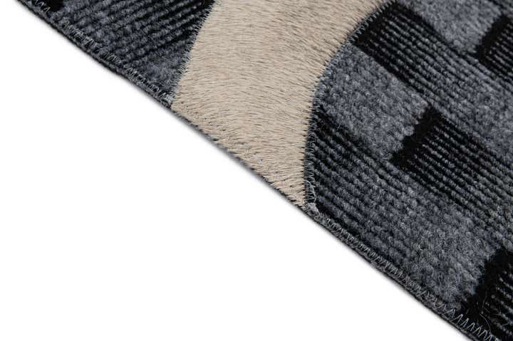 5' 1 x 7' 11 Cowhide - Patchwork Rug