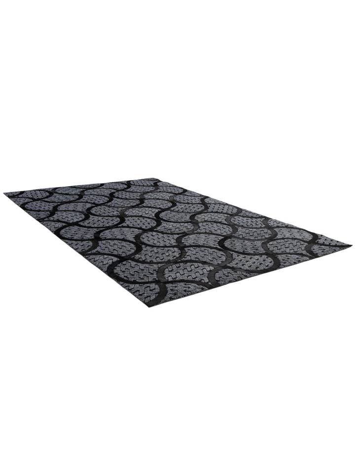 Detail image of 5' x 7' 11 Cowhide - Patchwork Rug
