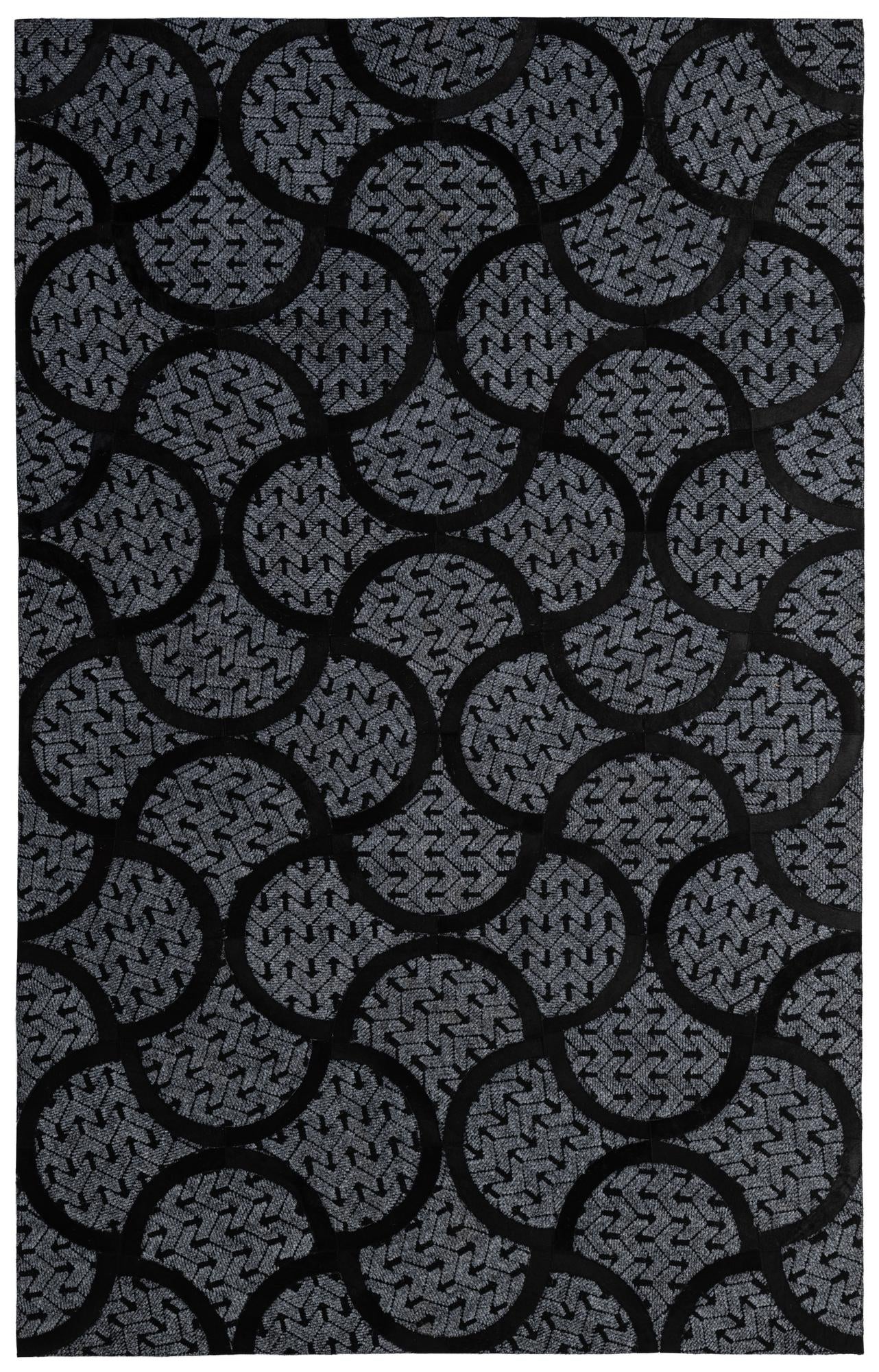 5' x 7' 11 Cowhide - Patchwork Rug