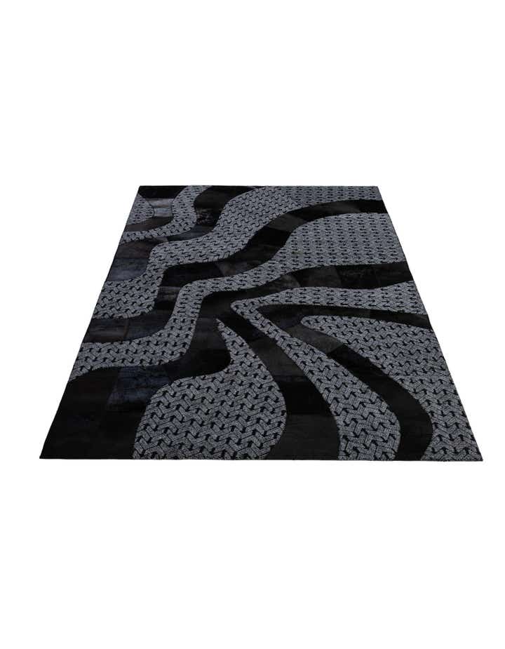 5' x 8' 1 Cowhide - Patchwork Rug