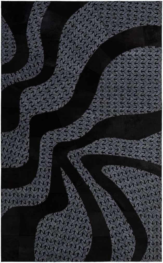 5' x 8' 1 Cowhide - Patchwork Rug