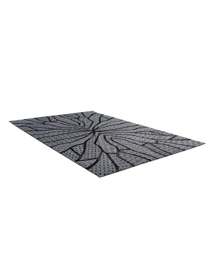 Detail image of 5' 2 x 8' 1 Cowhide - Patchwork Rug