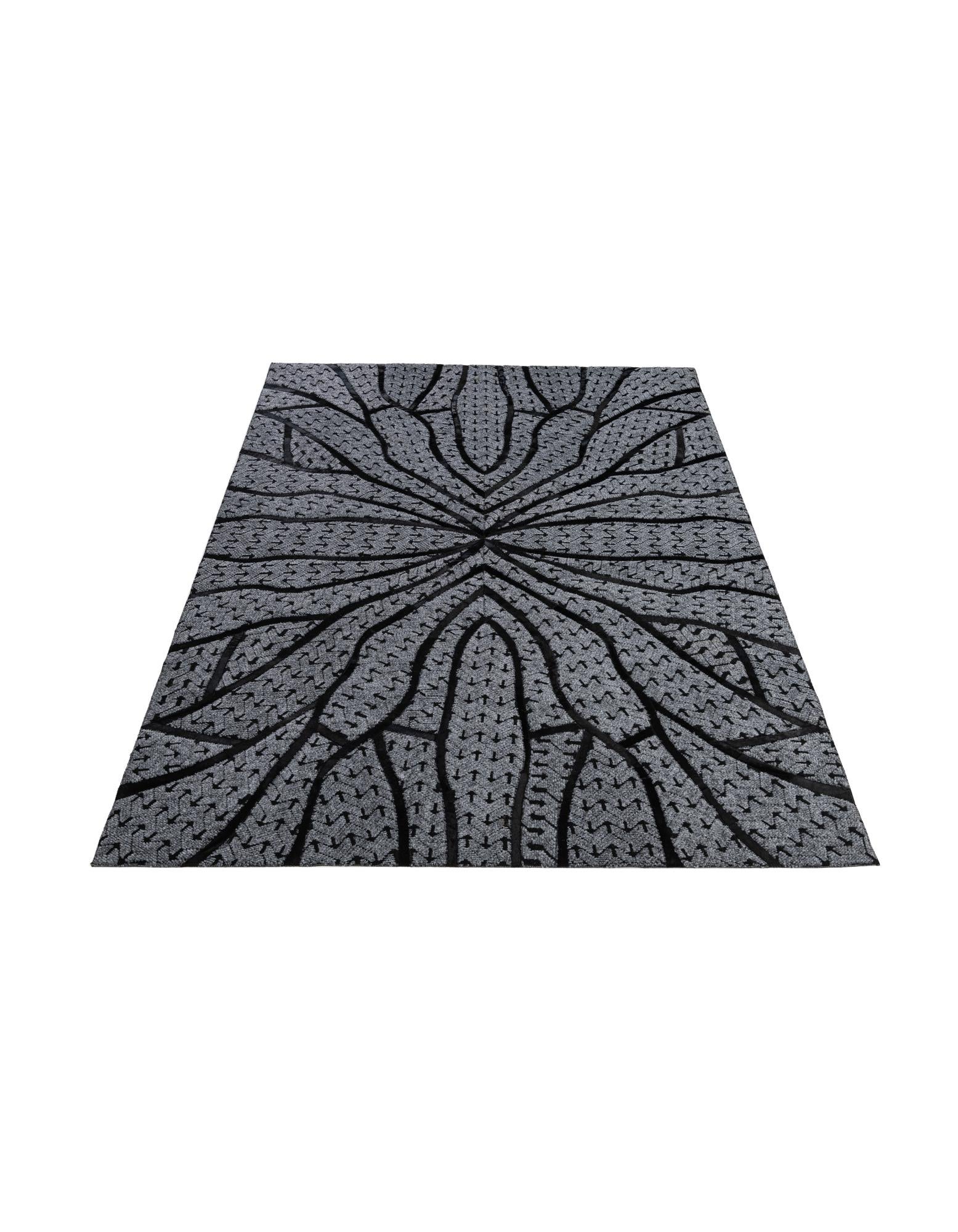5' 2 x 8' 1 Cowhide - Patchwork Rug