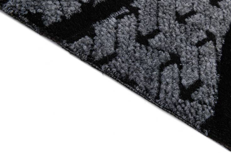 Detail image of 5' 2 x 8' 1 Cowhide - Patchwork Rug