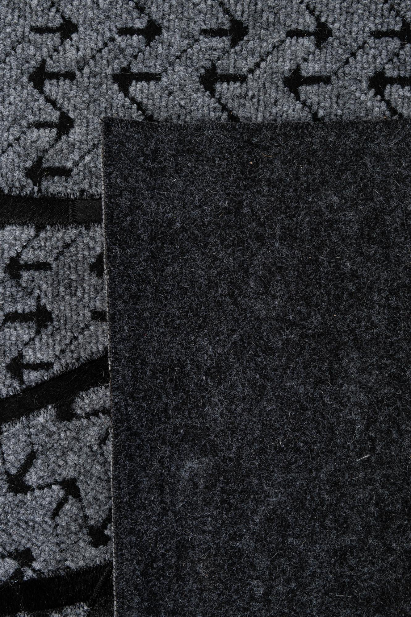 5' 2 x 8' 1 Cowhide - Patchwork Rug