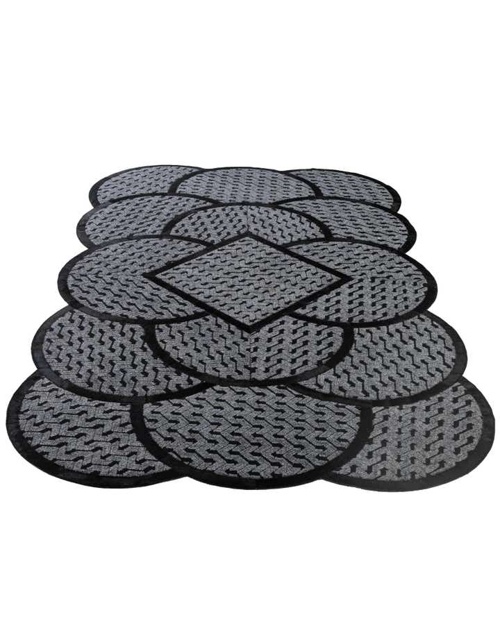 5' 1 x 8' 1 Cowhide - Patchwork Rug