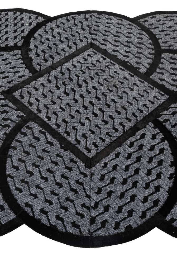 5' 1 x 8' 1 Cowhide - Patchwork Rug