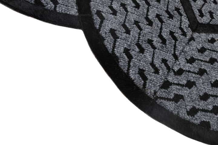 5' 1 x 8' 1 Cowhide - Patchwork Rug