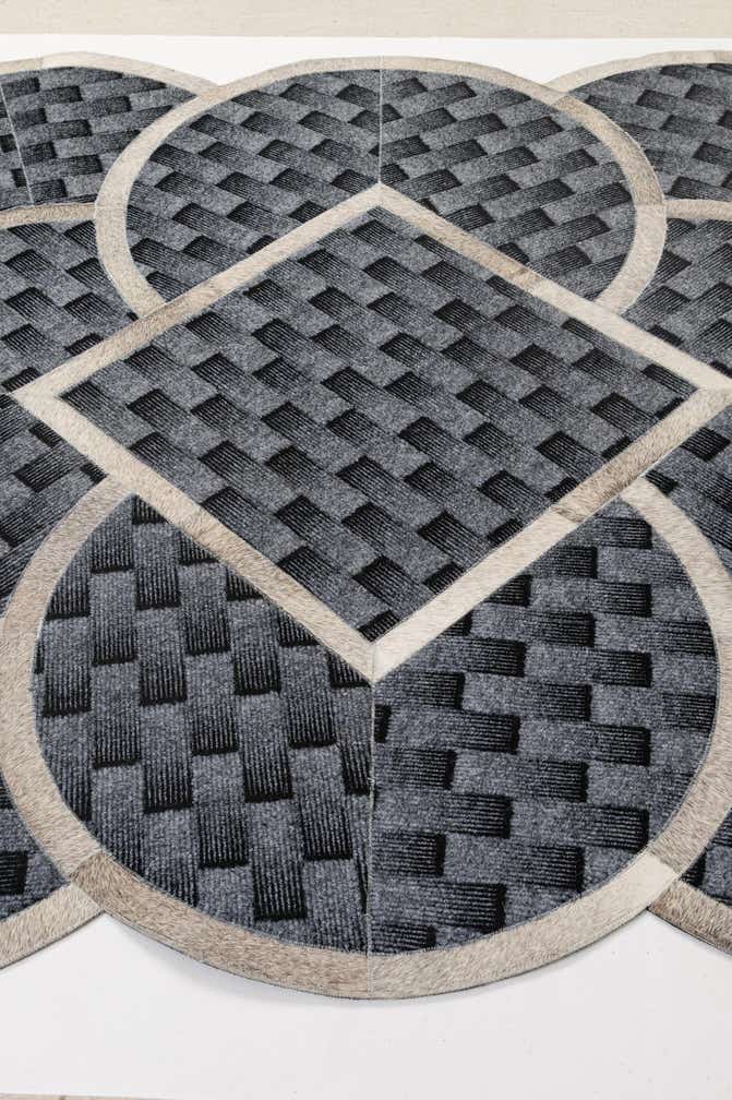 5' x 8' Cowhide - Patchwork Rug