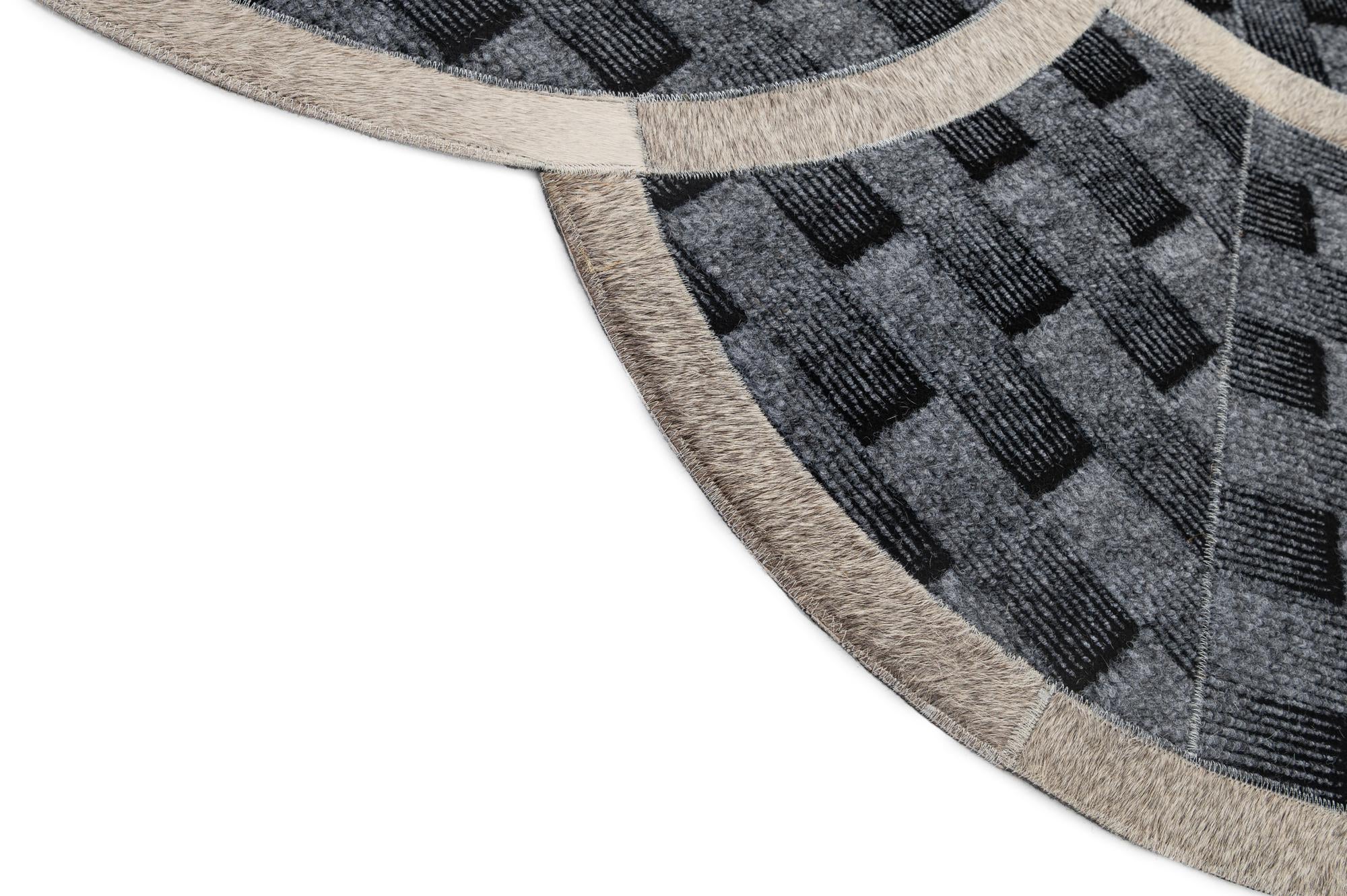 5' x 8' Cowhide - Patchwork Rug