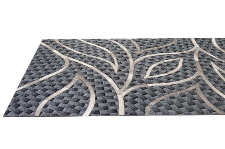 4' 11 x 8' Cowhide - Patchwork Rug
