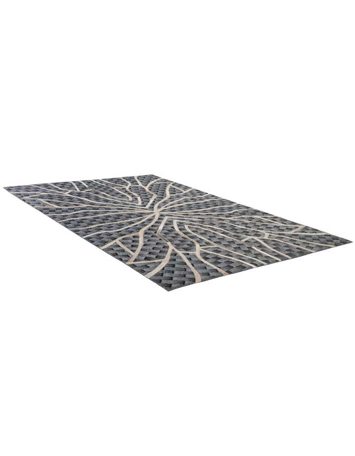 5' 2 x 8' Cowhide - Patchwork Rug