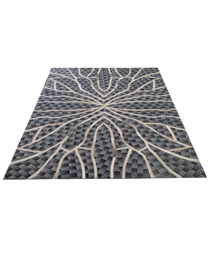 5' 2 x 8' Cowhide - Patchwork Rug