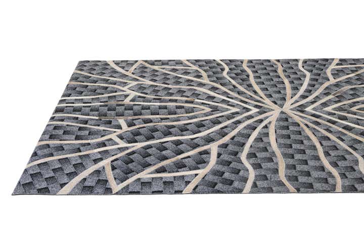 5' 2 x 8' Cowhide - Patchwork Rug