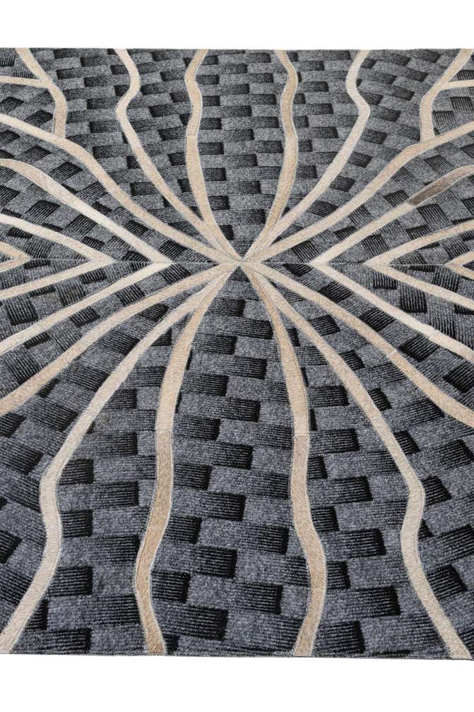 5' 2 x 8' Cowhide - Patchwork Rug