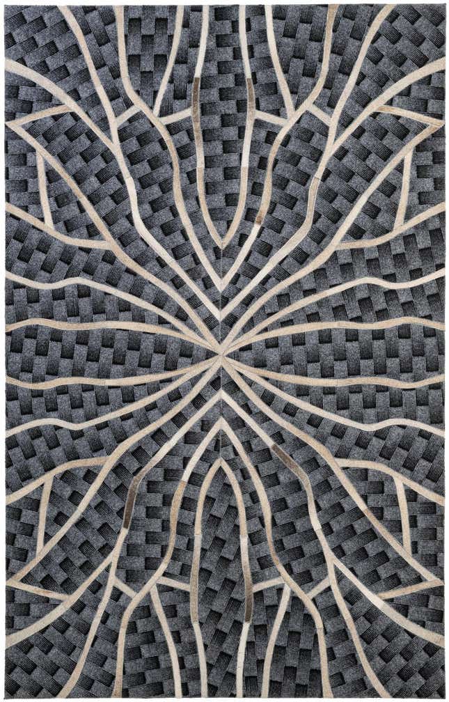 5' 2 x 8' Cowhide - Patchwork Rug