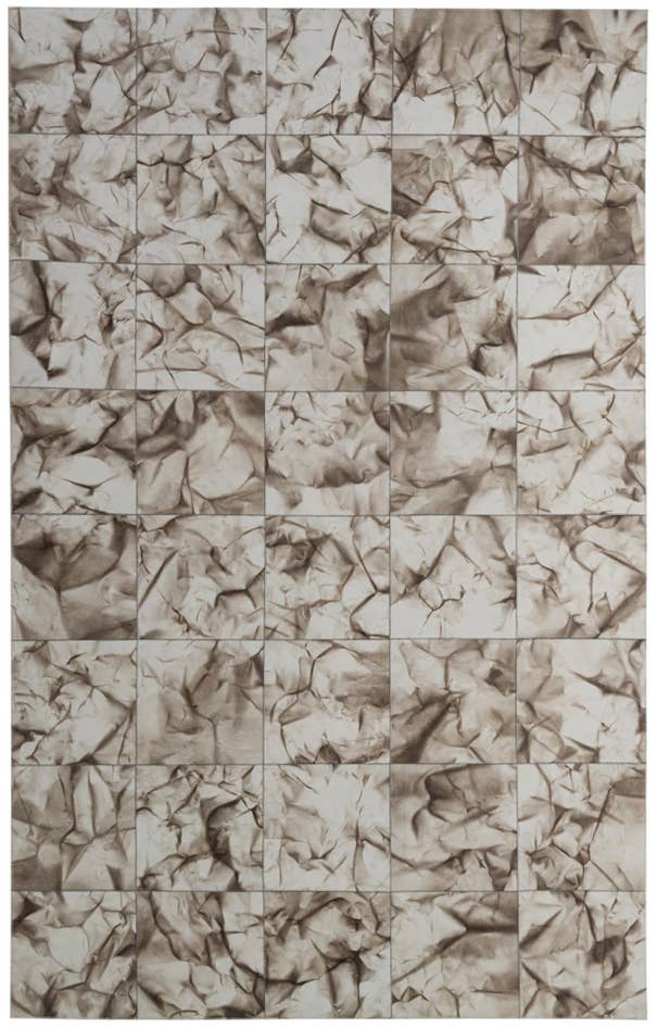Detail image of 5' x 7' 10 Cowhide - Patchwork Rug