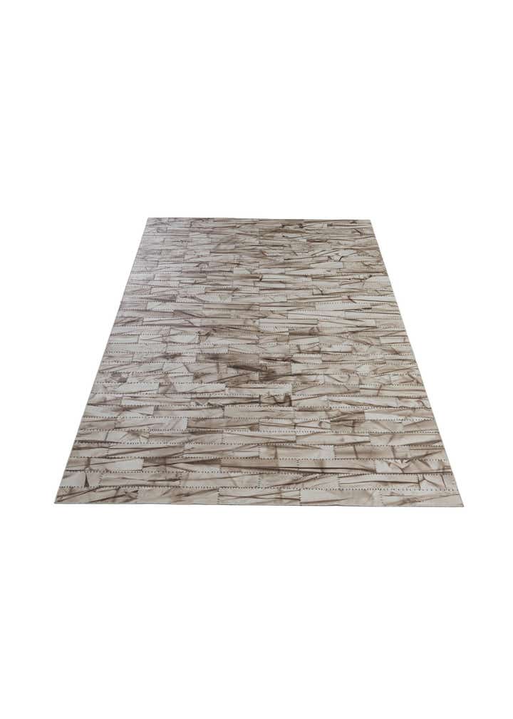 5' x 8' 1 Cowhide - Patchwork Rug