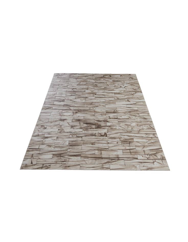 Detail image of 5' x 8' 1 Cowhide - Patchwork Rug