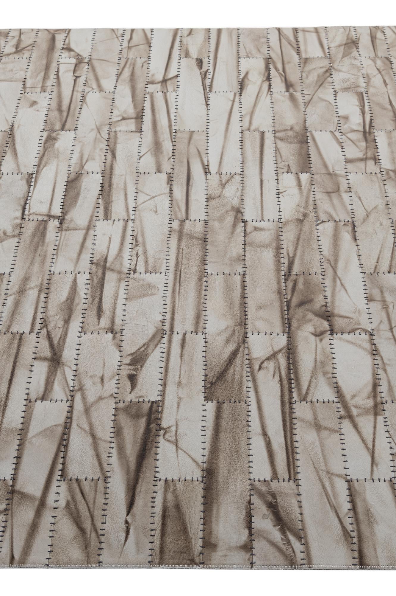 5' x 8' 1 Cowhide - Patchwork Rug