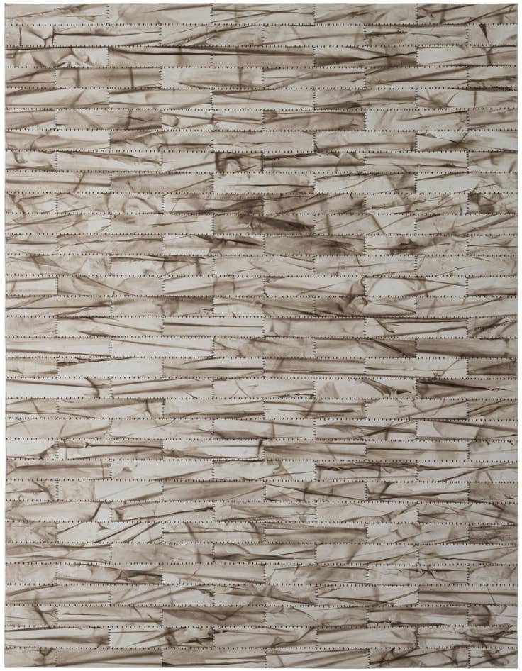 Detail image of 5' x 8' 1 Cowhide - Patchwork Rug