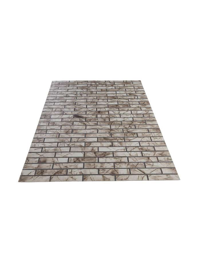5' 2 x 8' 1 Cowhide - Patchwork Rug