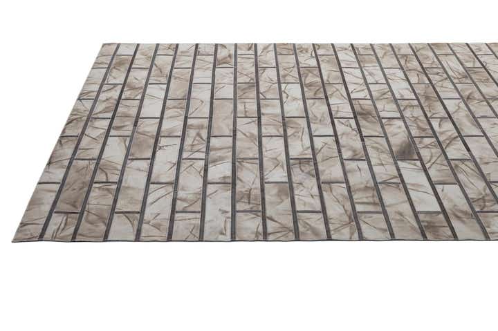 5' 2 x 8' 1 Cowhide - Patchwork Rug