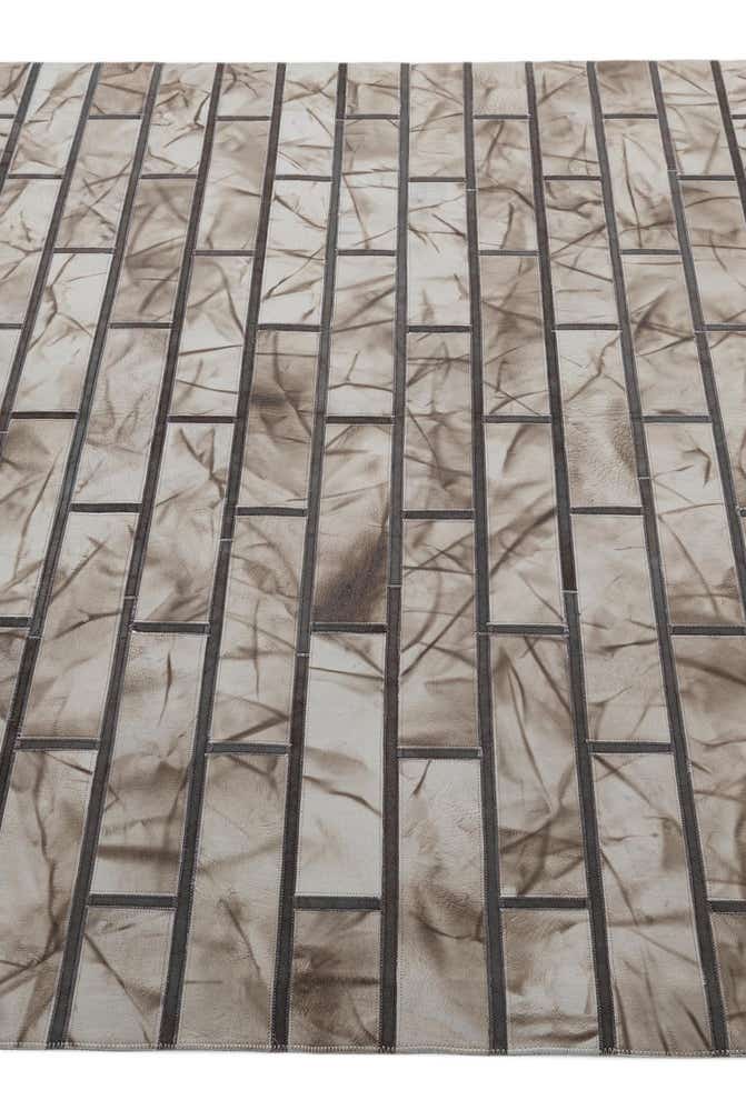 5' 2 x 8' 1 Cowhide - Patchwork Rug