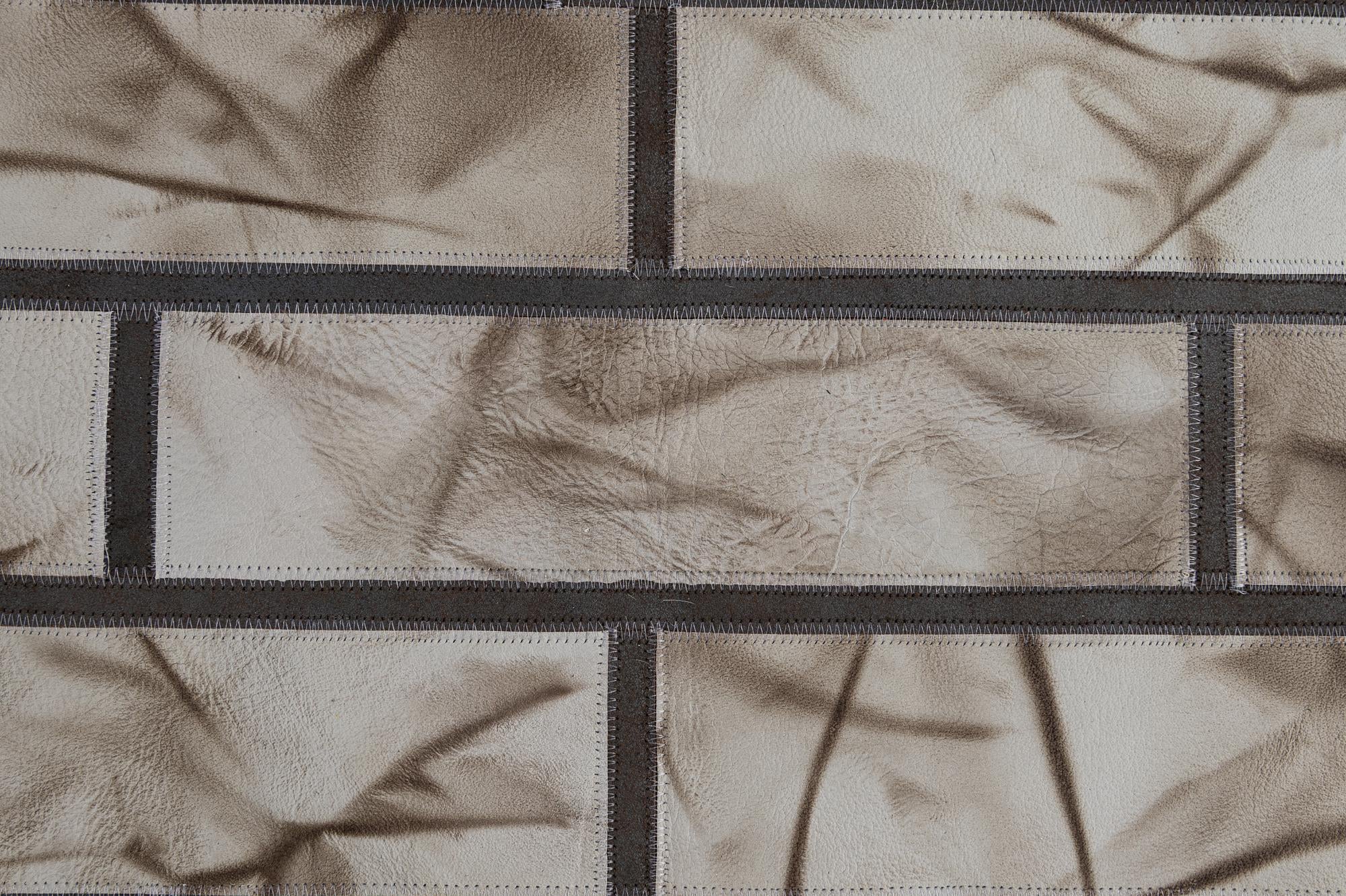 5' 2 x 8' 1 Cowhide - Patchwork Rug