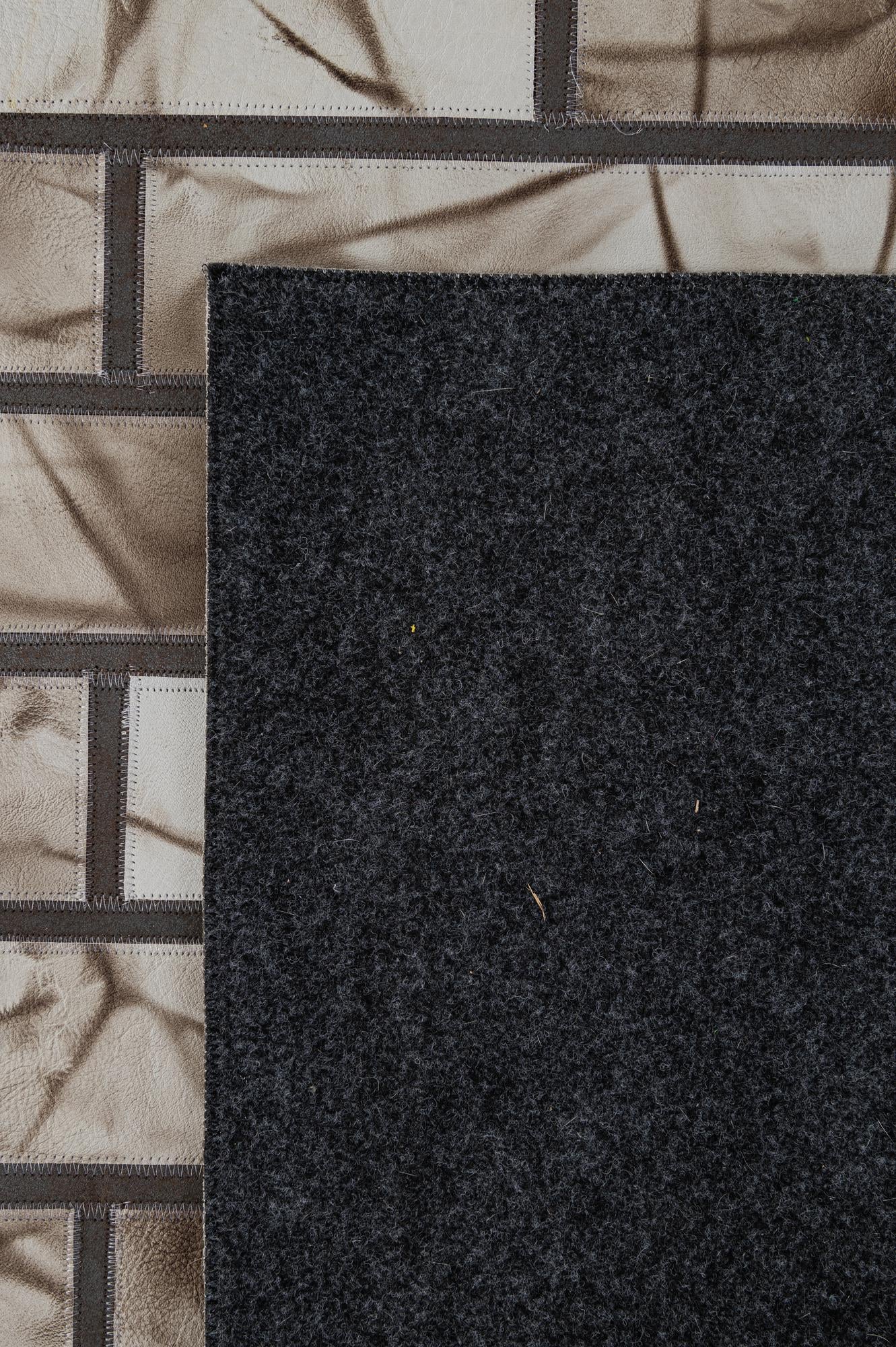 5' 2 x 8' 1 Cowhide - Patchwork Rug