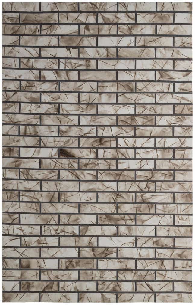 5' 2 x 8' 1 Cowhide - Patchwork Rug
