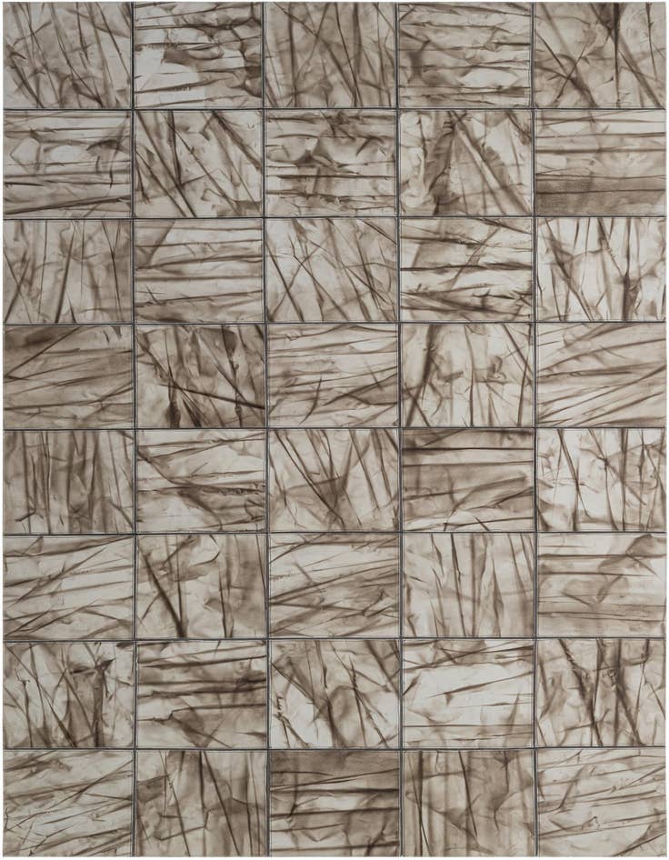 Detail image of 5' x 7' 11 Cowhide - Patchwork Rug