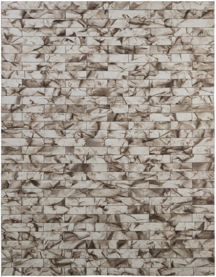 Detail image of 5' x 7' 11 Cowhide - Patchwork Rug