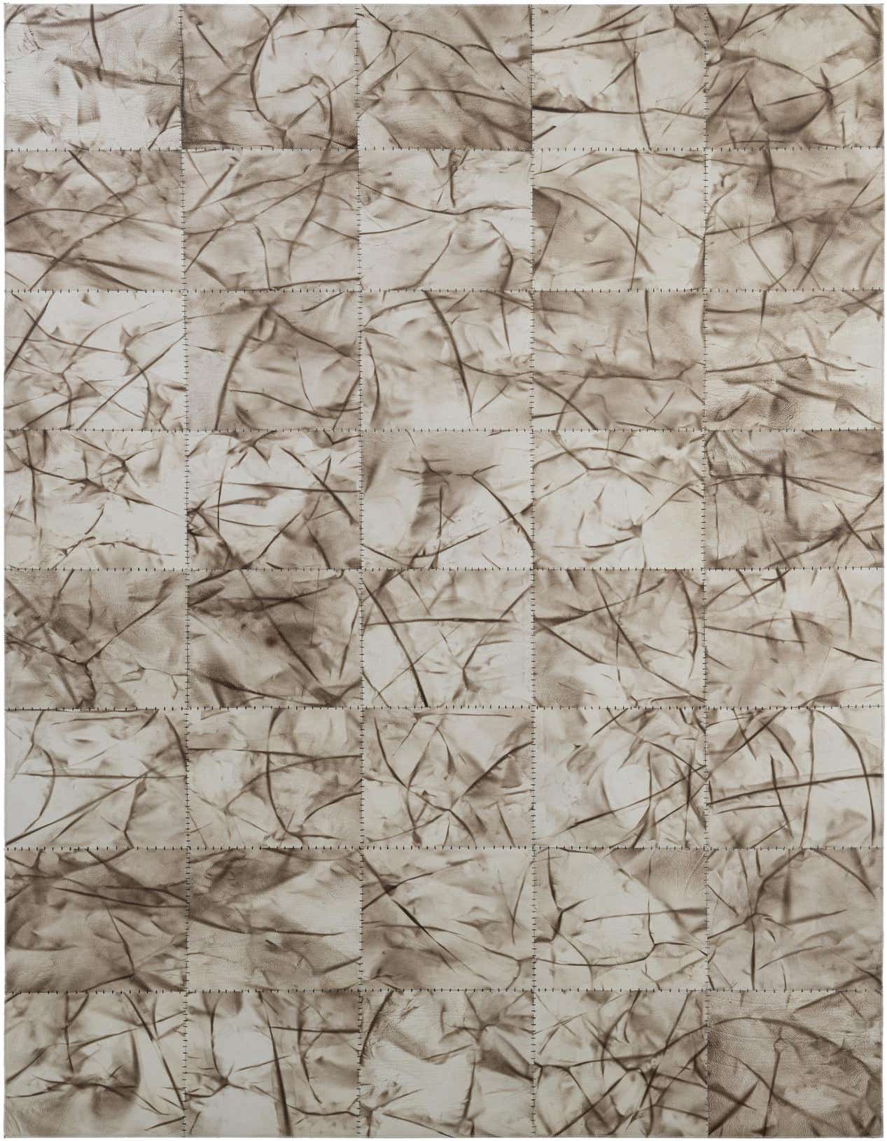 Primary image 5' x 7' 11 Cowhide - Patchwork Rug
